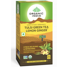 Tulsi Green Tea Lemon Ginger 25 Tea Bags