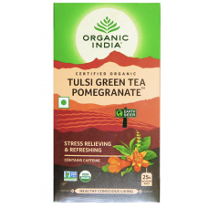 Tulsi Green Tea Pomegranate 25 Tea Bags