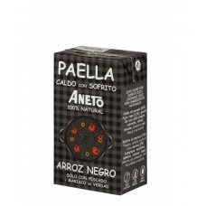 Aneto Natural Shellfish Broth for Black Rice Paella